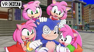 Movie Sonics Date With 4 DIFFERENT AMYS VR Chat [upl. by Susanetta]