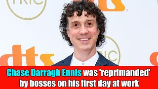 The Chase star Darragh Ennis was reprimanded by bosses on his first day at work [upl. by Elconin]