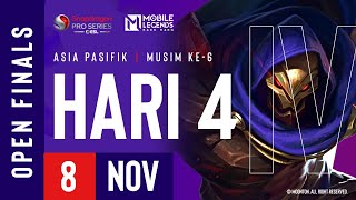 🔴 BM AP Mobile Legends Bang Bang  Snapdragon Mobile Open Finals  Musim ke6  Hari 4 [upl. by Eltsyrc532]