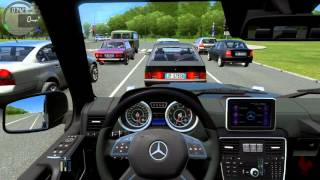 City Car Driving  MercedesBenz G65 AMG [upl. by Sapers]