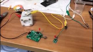 Air cathode Microbial Fuel Cell with Energy Harvesting system powers two led lights [upl. by Alenson]