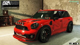 WEENY ISSI RELLY Mini John Cooper Works WRC  GTA 5 Online DLC Vehicle Customization [upl. by Nairad]