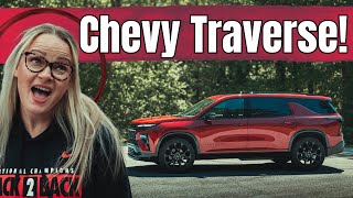 EVERYTHING You Want to Know about the ALL NEW Chevy Traverse  2024 Chevy Traverse First Drive [upl. by Adnowat709]