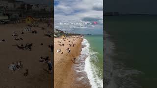 📍Brighton Beach 🏖️  the iconic seaside spot in UK 🇬🇧 brighton beach uk travel [upl. by Brodie778]