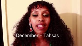 Learn Tigrinya months of the year [upl. by Ianteen640]