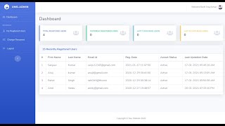 Membership management using PHP amp MYSQL [upl. by Tindall]