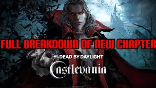 DBD Chapter 33 CastleVania Trevor Belmont and Dracula Breakdown Dead By DaylightDBD [upl. by Meit]