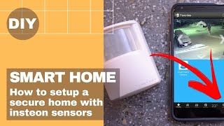 Insteon Smart Home 🏠  How to setup wireless sensors [upl. by Esiuqcaj]