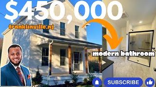 MUST SEE New Construction NJ Home Tour Franklinville NJ 3bedroom 3 bathroom [upl. by Sucramed2]