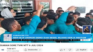 BEMBLM UNIMOR DEMO DAN SEGEL RUANG KERJA REKTOR [upl. by Mot]