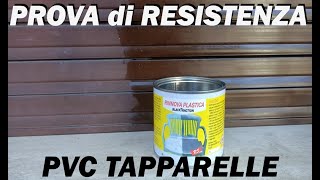 RS PROVA di RESISTENZA su PVC TAPPARELLE [upl. by Lorrimor]