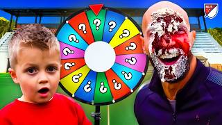 Dad VS Son EPIC Wheel of Penalties ft Daniel Cutting [upl. by Keyser]