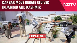 JampK Elections 2024  Darbar Move Debate Revived in Jammu and Kashmir Assembly Election Campaigns [upl. by Norrie]