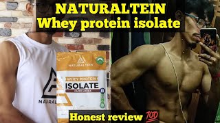 NATURALTEINS WHEY PROTEIN ISOLATE REVIEW 💯 AFTER 2 MONTHS  LAB REPORT  Subhadip chakraborty [upl. by Mientao]