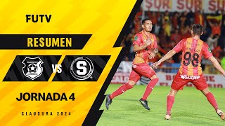 Resumen Herediano 21 Saprissa  Jornada 4  Clausura 2024 [upl. by Yebot]