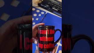 How I applied Oracal 651 vinyl on a coffee mug [upl. by Aneele]