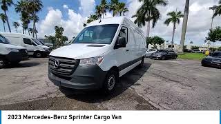 2023 MercedesBenz Sprinter Cargo Van near me Cutler Bay Homestead Miami Kendall PT144332 PT1443 [upl. by Ennayelsel]