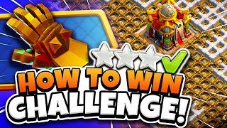 How to Easily 3 Star Glove from Above Challenge Clash of Clans [upl. by Aihsad]