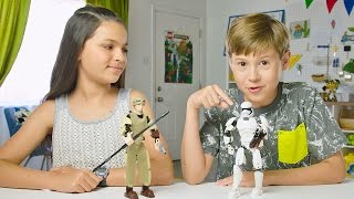 Star Wars  Rey and First Order Stormtrooper  LEGO Build Zone  Season 3 Episode 6 [upl. by Atinus832]