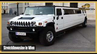 Hummerlimo XXL mieten Wien  Hummer Stretchlimousine Wien [upl. by Laamak]