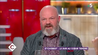 Dîner rock avec Philippe Etchebest et The Inspector Cluzo   C à Vous  04052018 [upl. by Ihana]