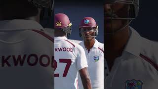 Cricket 24  New Zealand vs West Indies  James Anderson Caught amp bowled [upl. by Jodie274]