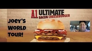 Burger King A1 ® Ultimate Bacon Cheeseburger REVIEW [upl. by Alaet]