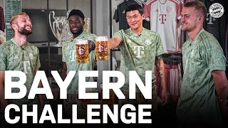 Kimde Ligt 🆚 DaviesLaimer  The great Paulaner Bayern Challenge 🍺 [upl. by Ille840]