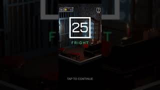 50 Tiny Room Escape  Level 25 Fright gameplay walkthrough [upl. by Enenej]