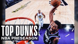 Top Dunks from the 2023 NBA Preseason [upl. by Assiral263]