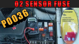 P0036 O2 Sensor Fuse Did This Fix The Issue [upl. by Regazzi215]