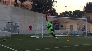 PRO ACADEMY GOALKEEPER TRAINING  Ben Cortes 2017 [upl. by Brenk]