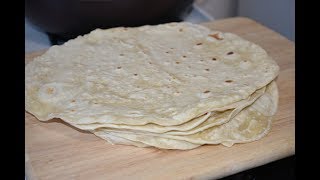 Tortillas de Harina con Manteca Vegetal [upl. by Anaet]