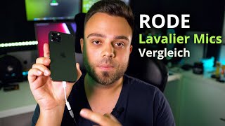 Direkter Vergleich 🎤 Rode SmartLav vs Lavalier GO  Vor amp Nachteile [upl. by Kciredec305]