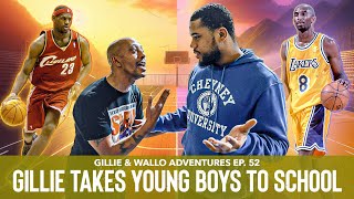 GILLIE DEFENDS LEBRON’S LEGACY AFTER COOKING AT THE GYM [upl. by Aztiraj]