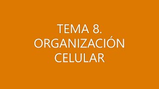 BIOLOGÍA SELECTIVIDAD ORGANIZACIÓN CELULAR [upl. by Osgood]