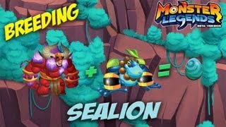 Monster Legends  How To Get Sealion [upl. by Nothgiel]