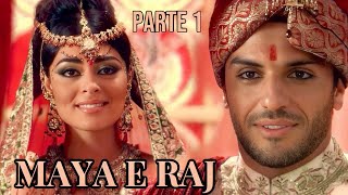 A HISTÓRIA DE MAYA E RAJ  PARTE 1 react [upl. by Adlanor]