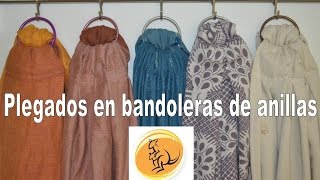 Plegados en bandoleras de anillas [upl. by Berga]