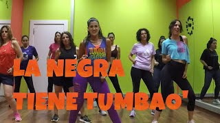 LA NEGRA TIENE TUMBAO Homenaje Celia Cruz by Gente de Zona DANZANNA BIHOTZA DANCE COREOGRAFIAS [upl. by Millisent]