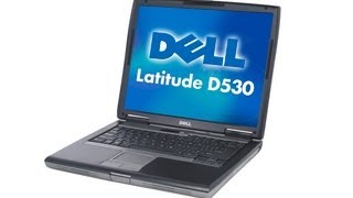 Dell Latitude D530 Review [upl. by Ahsiekam]