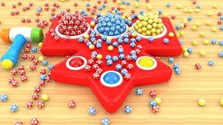 Learn Shapes with Color balls and Hammer Educational Toys [upl. by Karrie]