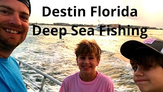 Destin Florida Deep Sea Fishing We HAMMERED Em [upl. by Lark]