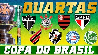 SORTEIO QUARTAS DE FINAL  COPA DO BRASIL 2024 [upl. by Anaitsirk837]