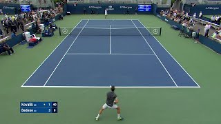 Jozef Kovalik vs Alijaz Bedene  US Open 2019 R1 Highlights [upl. by Lachance]