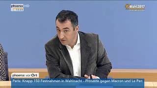 Landtagswahl SchleswigHolstein Pressekonferenz von B90Grüne am 080517 [upl. by Hayn]