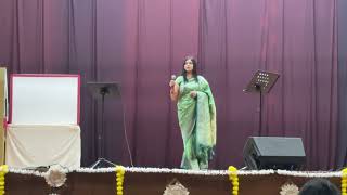 Dil hoom hoom kare with karaoke Garden State Cultural Association NJ USAKhwaish reshmimelodic [upl. by Neffets]