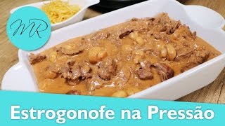 Estrogonofe na Panela de Pressão Elétrica Strogonoff  Receitas na Pressão [upl. by Brinn252]