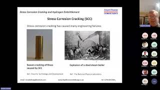 Stress corrosion cracking and hydrogen embrittlement [upl. by Richart]