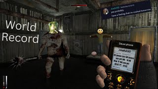 WORLD RECORD CRY OF FEAR SPEEDRUN ANY IN 4441 [upl. by Ardnik]